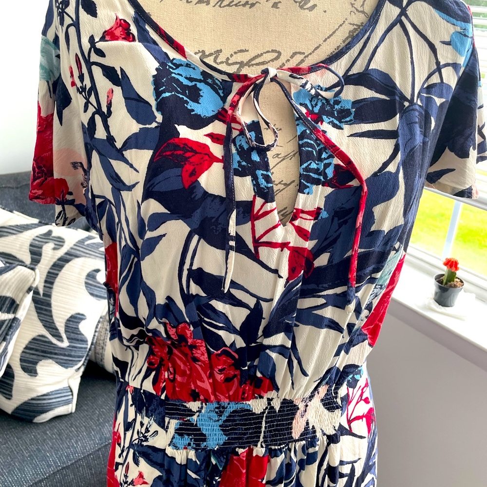 Floral midi dress